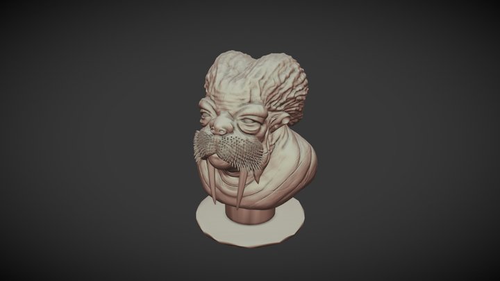 Grog 3D Model