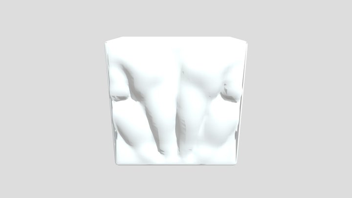 ROBLOX Muscular Torso 3D Model