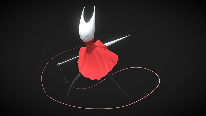 Hollow Knight - Hornet 3D Model