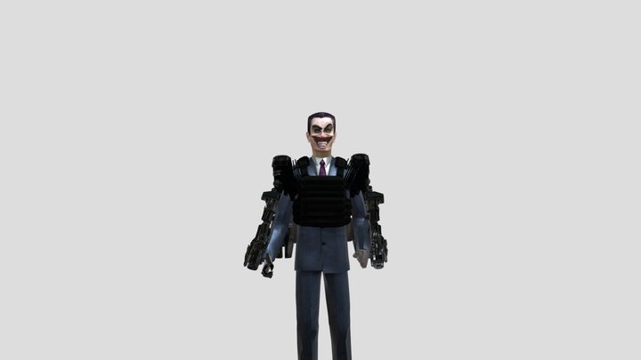 Titan g-man template – Modelo 3D gratuito STL