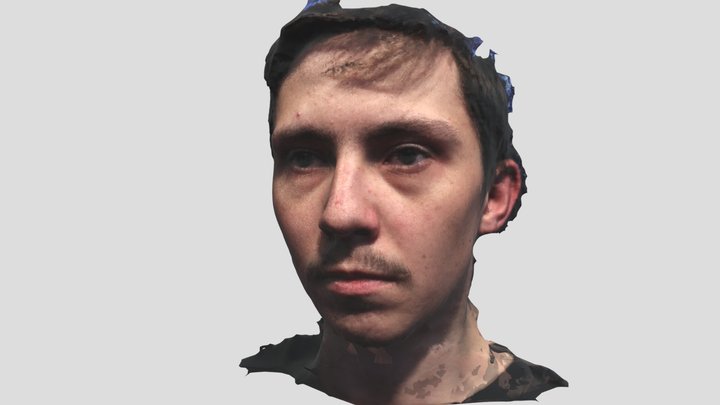 Head Scan DSLR Test 2 FBX Export V3 3D Model
