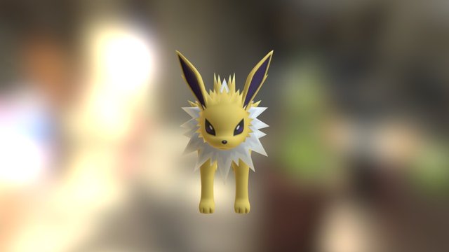 Jolteon 3D Model