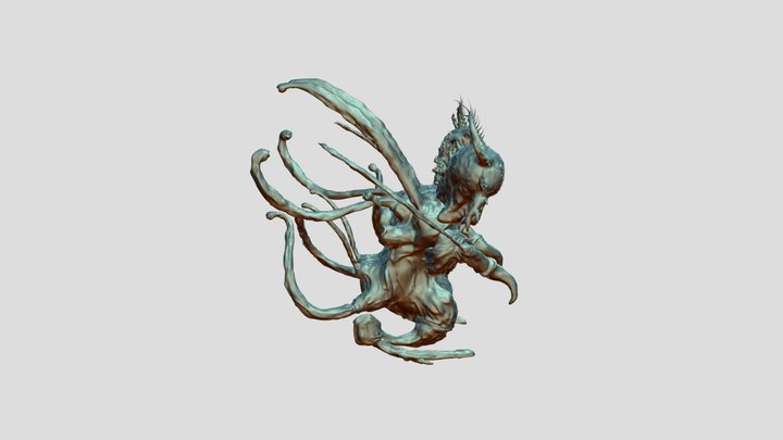 Alien is horny 3D Model