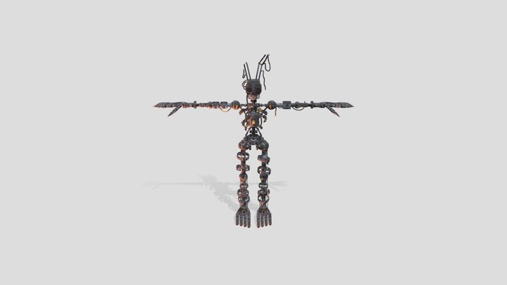 Mimic from the "Tales from The Pizzaplex" 3D Model
