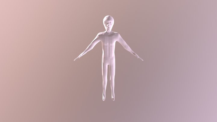 Maria Isabella - personagem Sem Roupas 3D Model