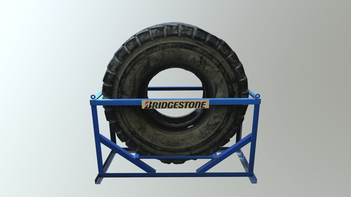 BRIDGESTONE Tire 3D Model