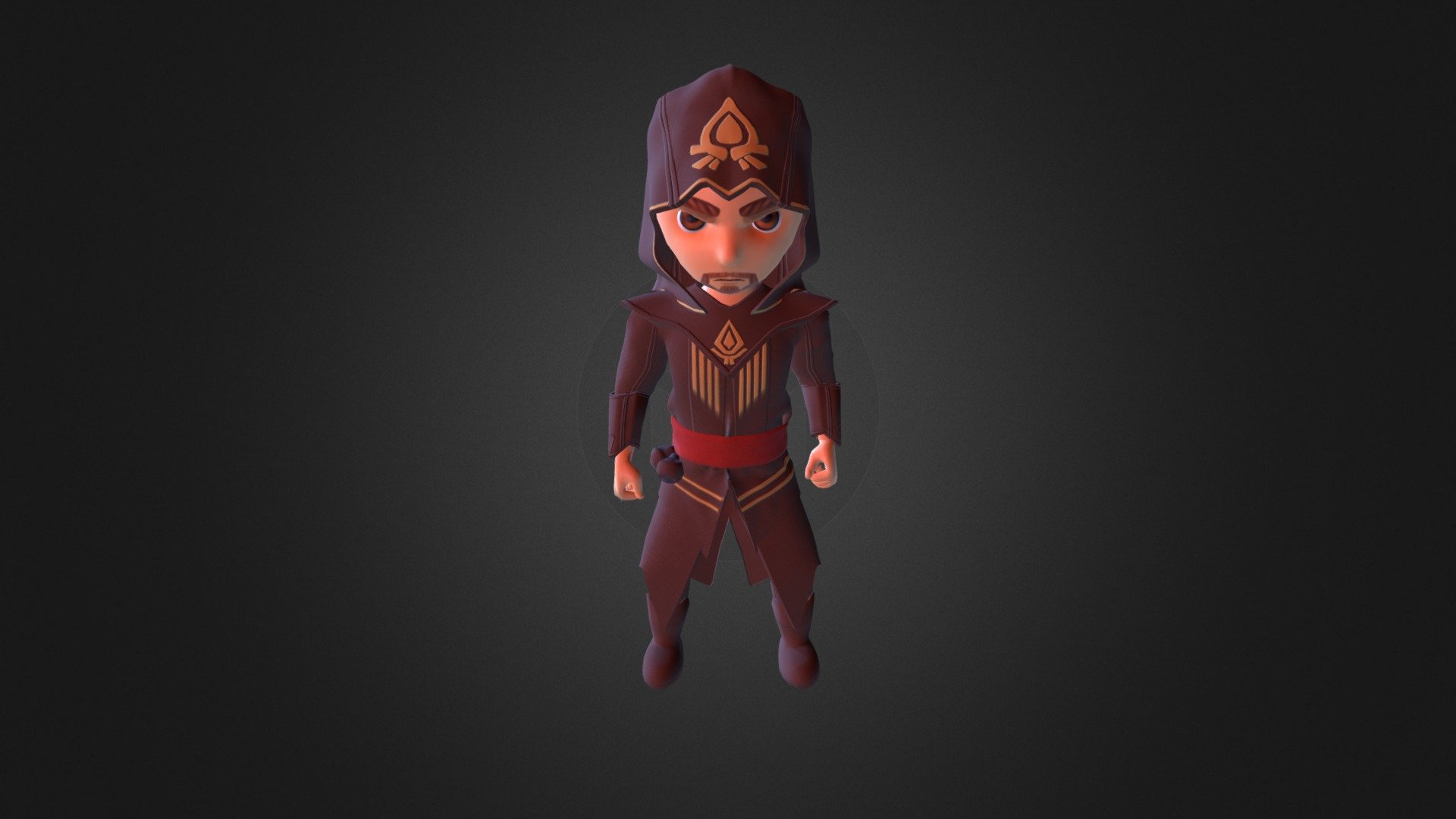 Chibi Assassin - Buy Royalty Free 3D model by lekso [6233fcd ...