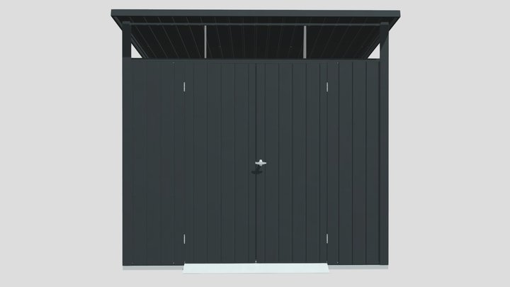 8x6_Palladium Double Doors Palladium 3D Model