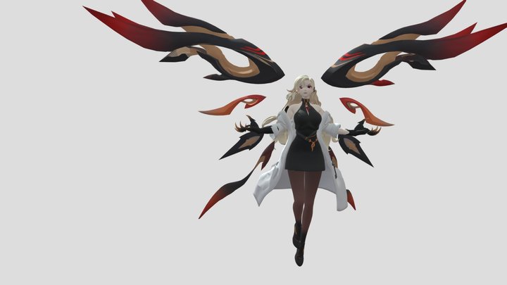Lauriel Dimension Breaker 3D Model