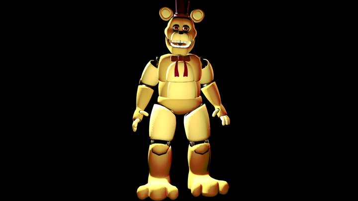 Fredbear V2 [UGLY TOO] 3D Model