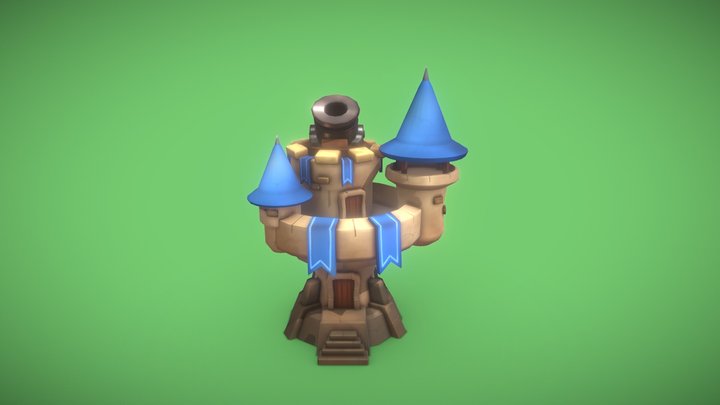CastleFinal 3D Model