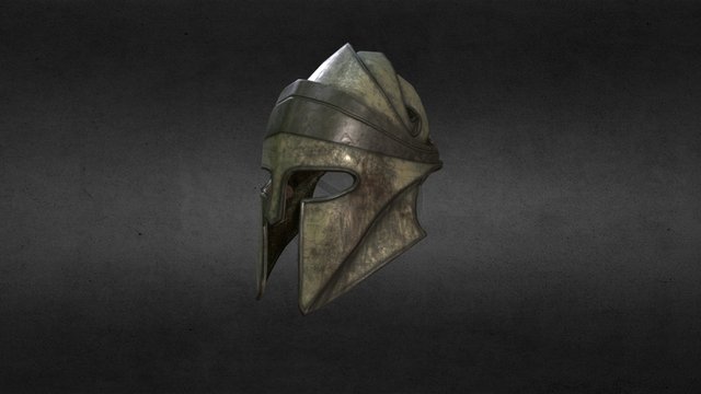 Fantasy helmet v1 3D Model
