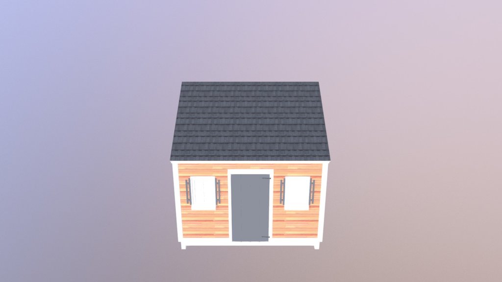 The Hingham - Cedar Clapboard - Miore Black - 3D model by margolis ...