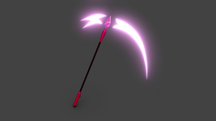 spinel scythe 3D Model