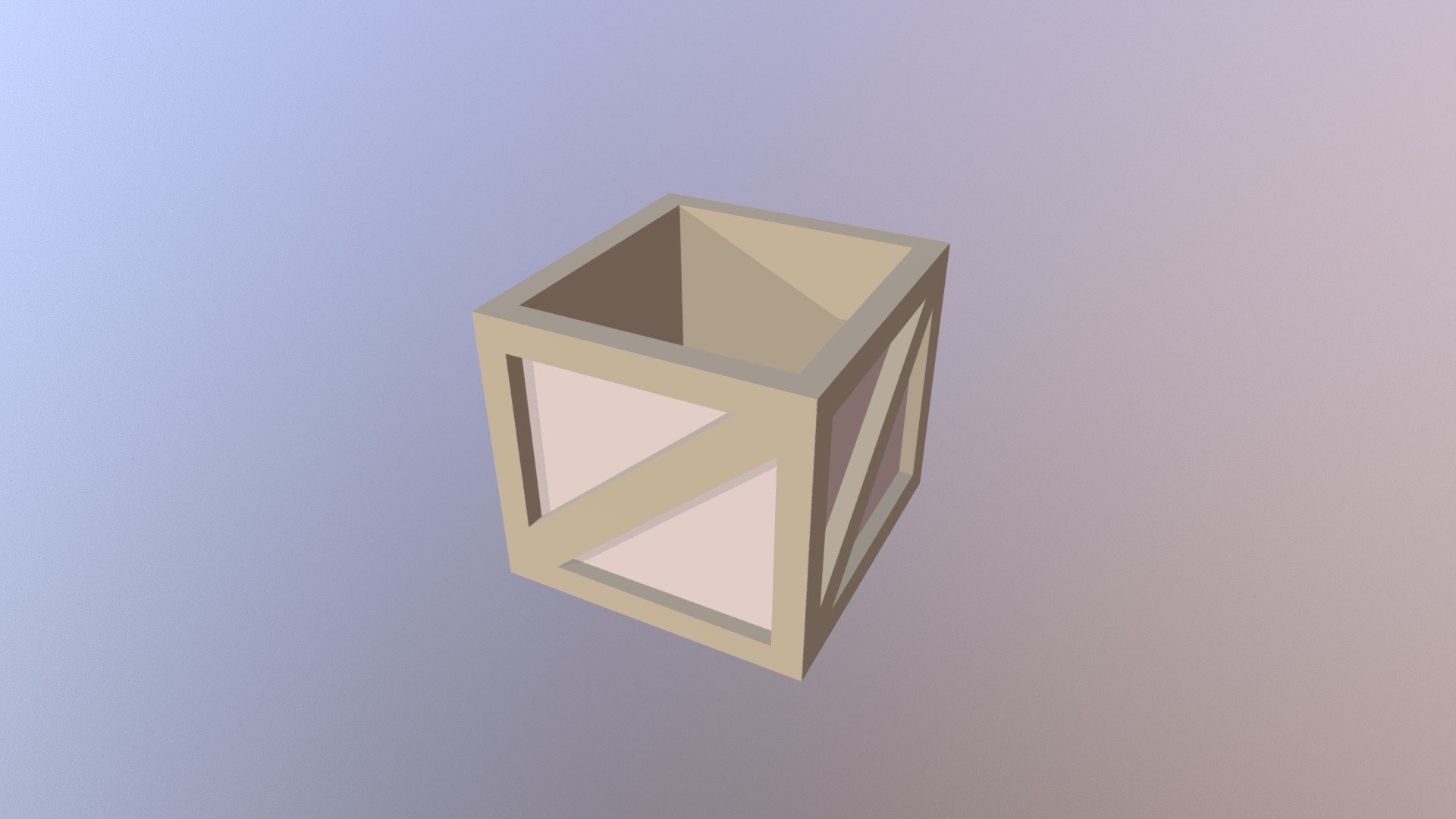 Box — Sketchfab embed 3D viewer