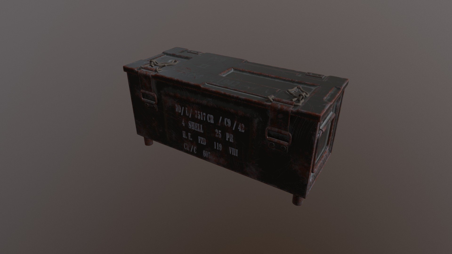 Ammunition Box 003 - Download Free 3D model by powlly (@iampowlly ...