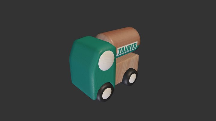 Tanker 3D Model