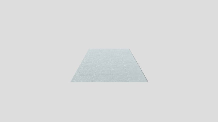 Custom Sidewalk 3D Model