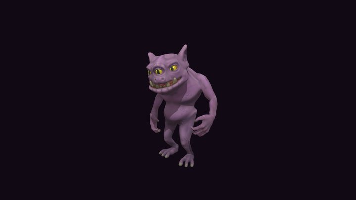 Monster - Animated 3D Character 3D Model