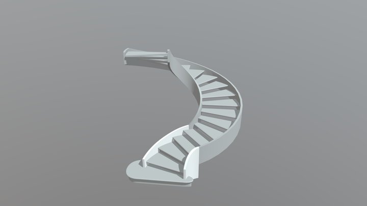 Stair 3D Model