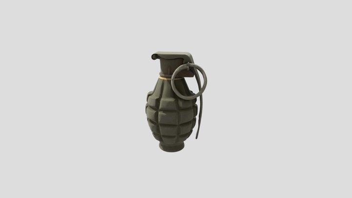 Grenade 3D Model