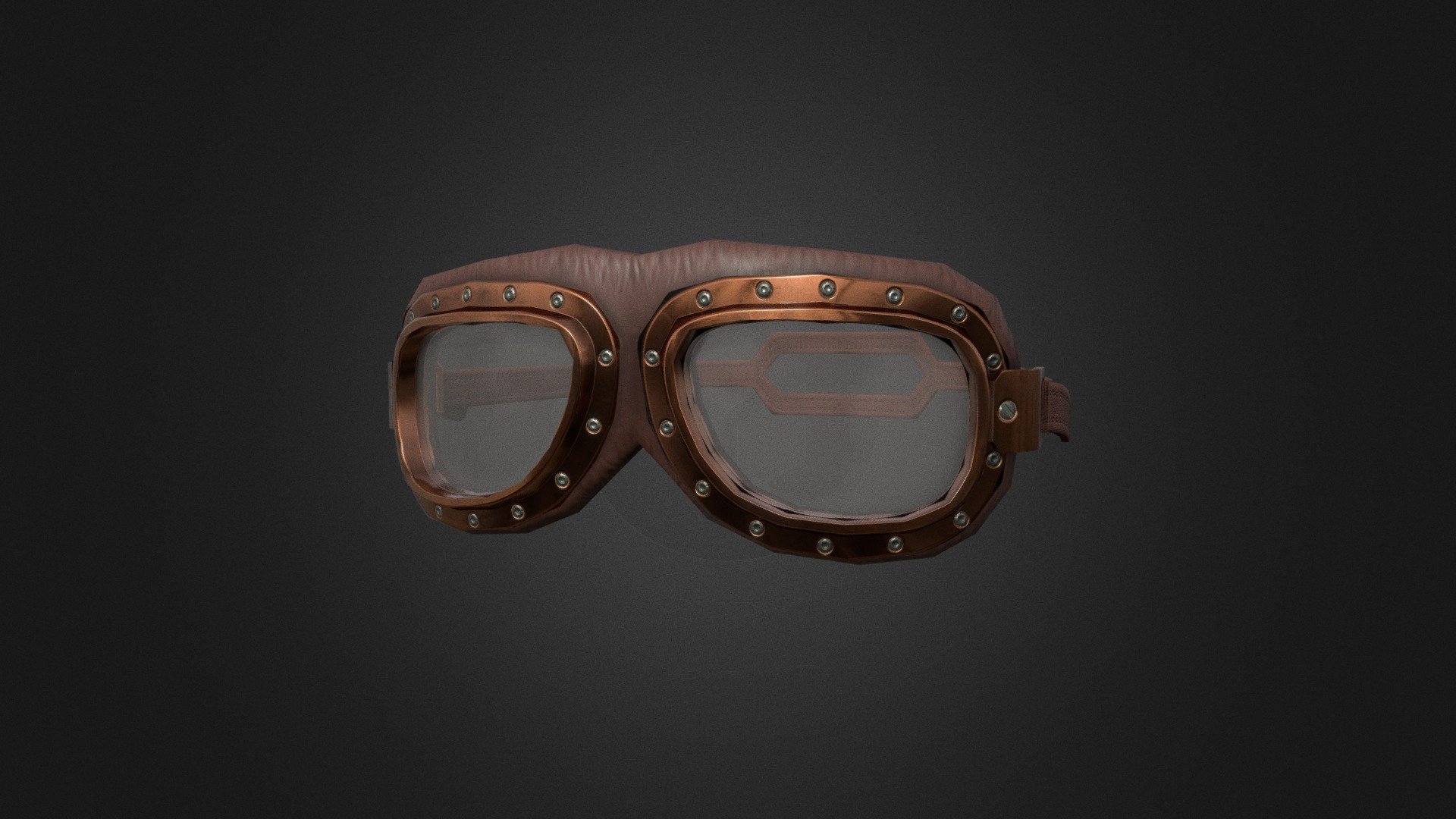 Aviation Goggles Download Free 3D model by Jayie [623c0e0] Sketchfab