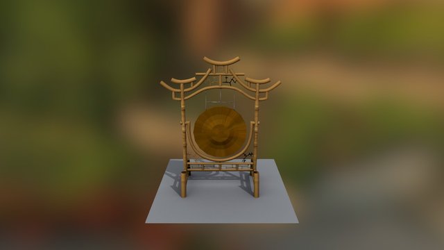 Prop_Gong 3D Model