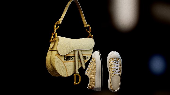 Bolso + sneaker Saddle Rafia Con Bordado – Kostenloses 3D-Modell STL