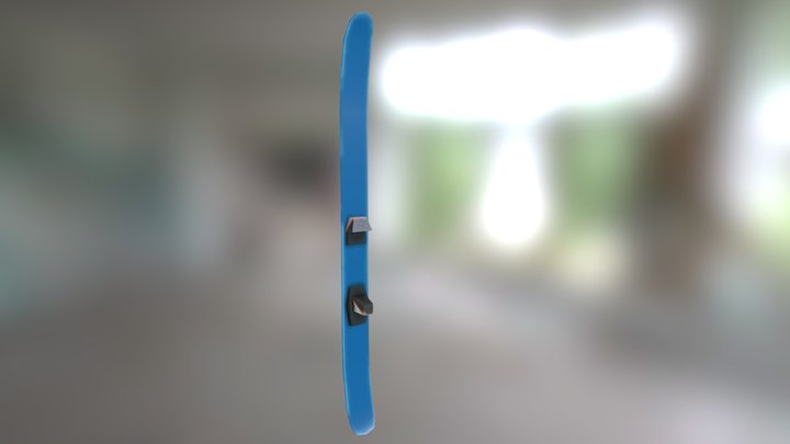 Ski 3D Model