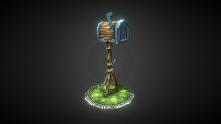 Postbox 3D Model
