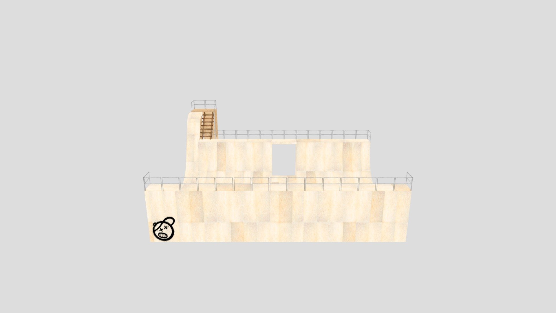 Halfpipe U Vand Texture