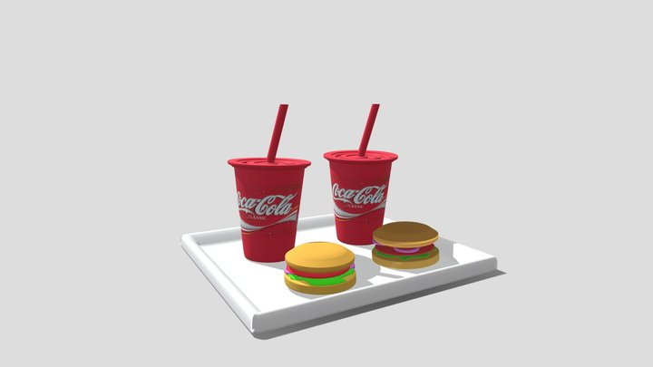 junk food 3D Model