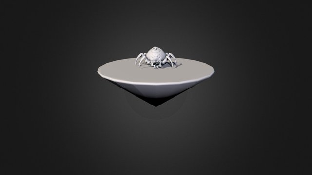 Spider Pumpkin Animations 3D Model