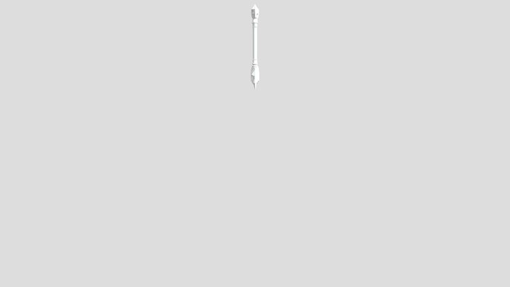 Blade & Hilt 3D Model No Textures 3D Model
