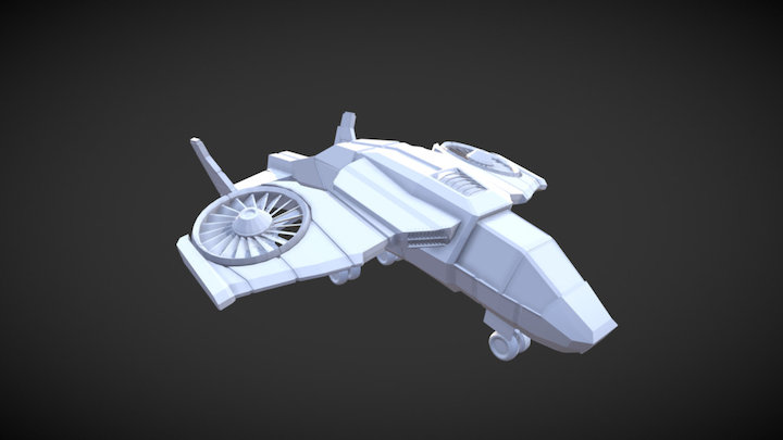 Ship 2 3D Model