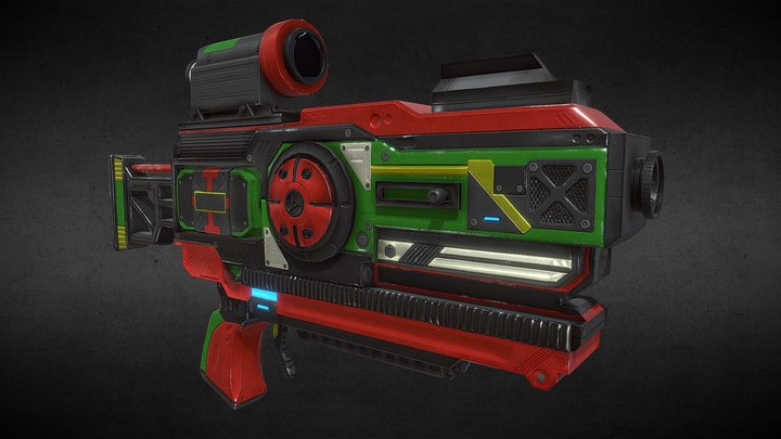 Gun MC-J0 3D Model