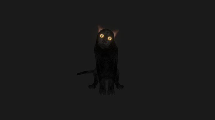 Black Cat PSX 3D Model