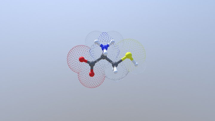 Cysteine 3D Model