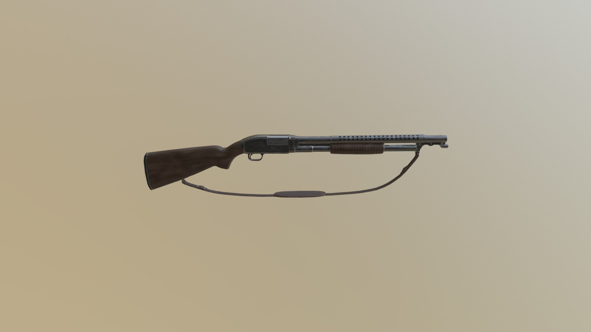 Remington Shotgun - 3D model by KingGuan [624259a] - Sketchfab