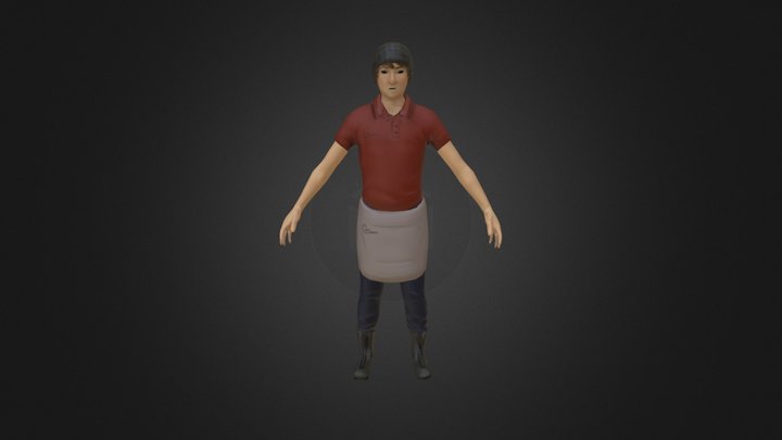Clerk1 3D Model