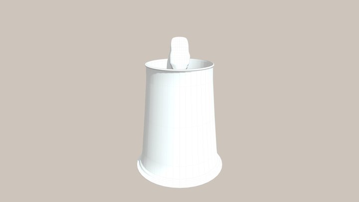 Snake Tankard 3D Model