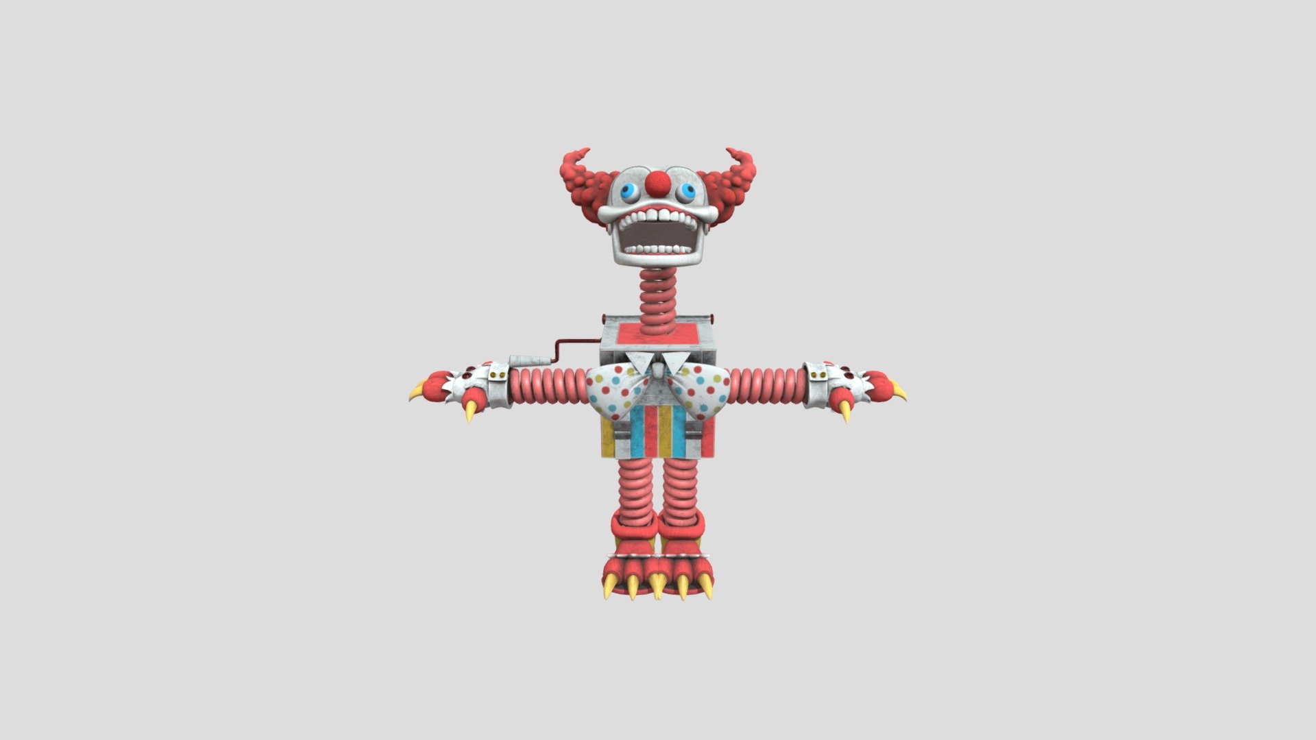 Project Playtime  Boxy Clown - Download Free 3D model by Xoffly (@Xoffly)  [b81947b]