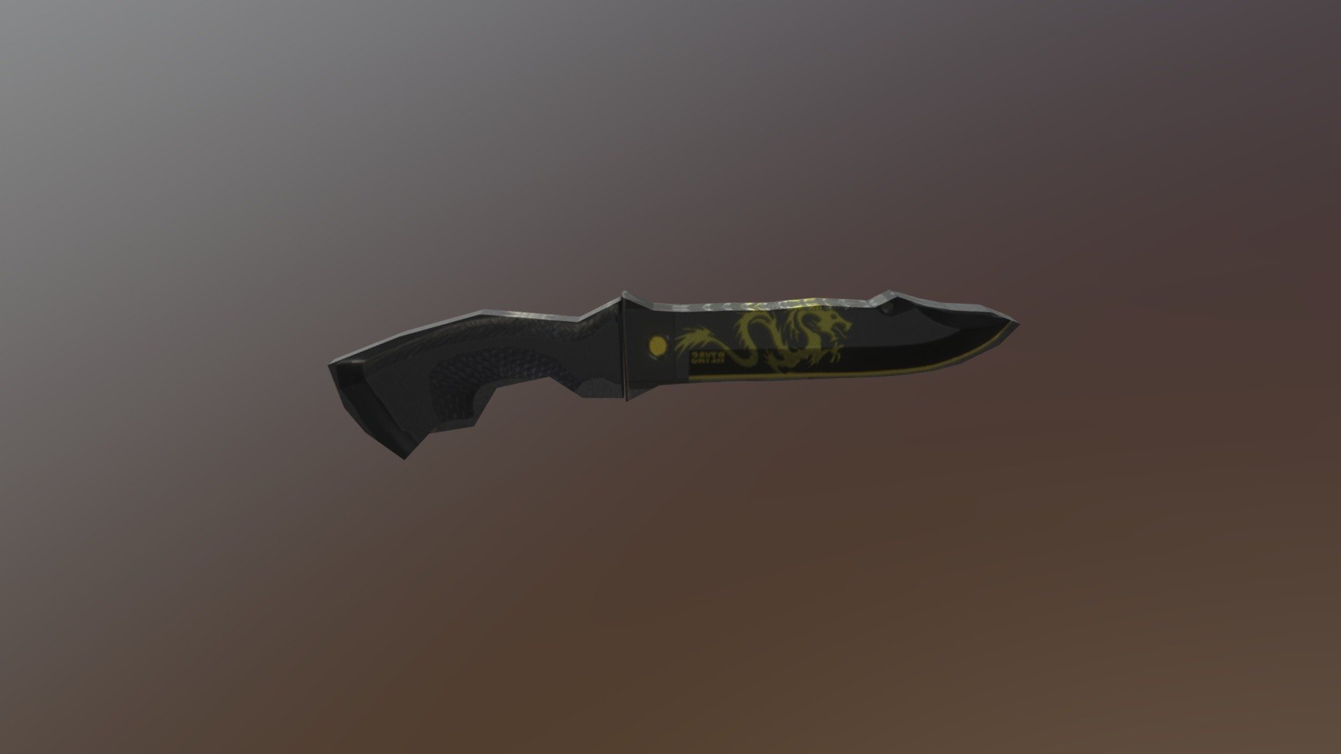 126_ Pisau belati skin naga Knife - Download Free 3D model by ...
