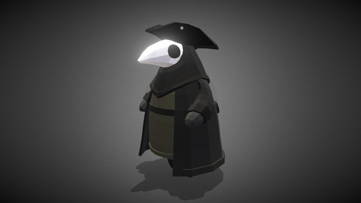 PlagueDoctor 3D Model
