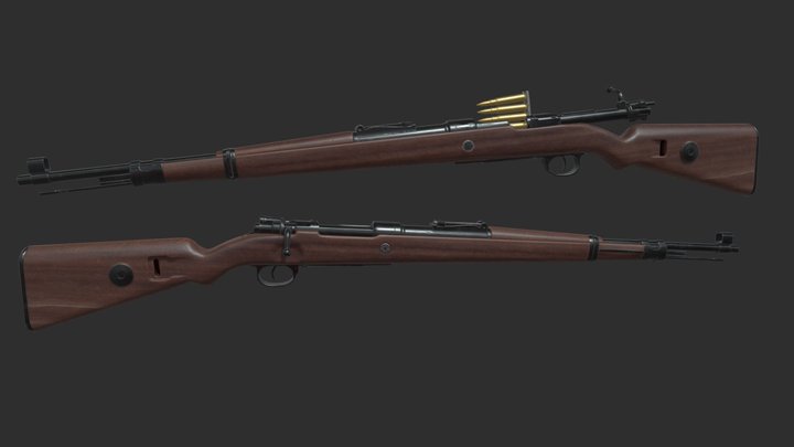 Mauser Karabiner 98k - "Kar98k" 3D Model