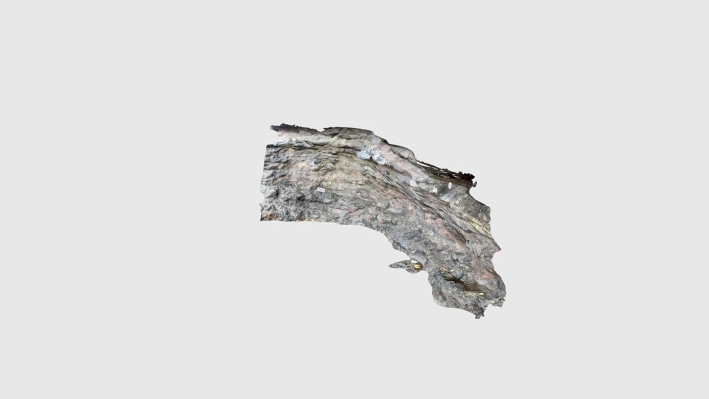 Spatter welded lava