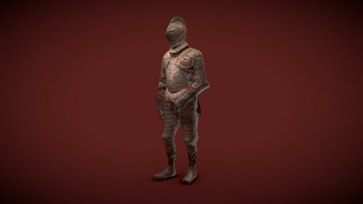Armour of Henry II, King of France, ca. 1550 3D Model
