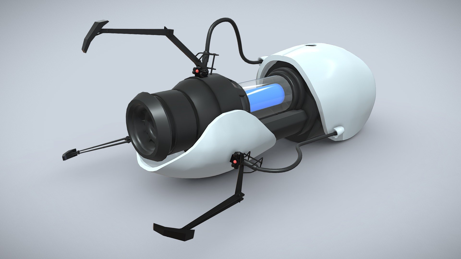 Portal Gun - Download Free 3D model by Pixman (@Pixmani) [6247697 ...