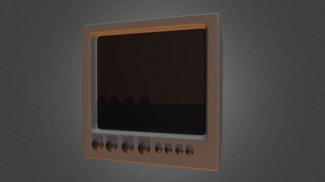 Monitor 3D Model