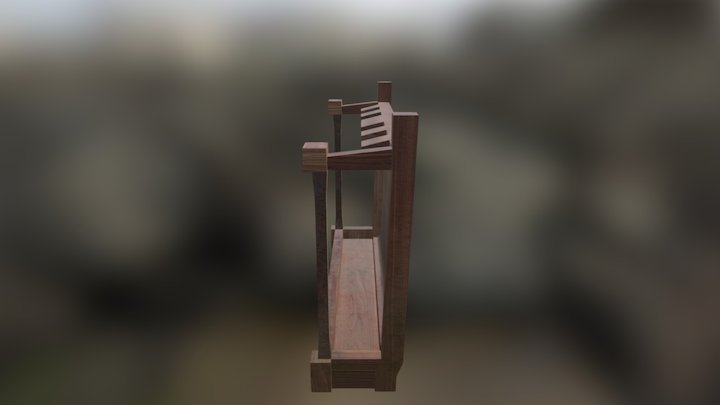 Weapon Rack 3D Model